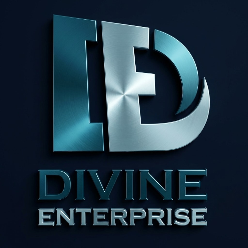Divine Enterprise 3D Logo